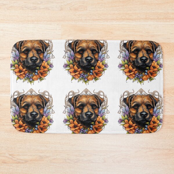 Item preview, Neo-traditional Border Terrier designed and sold by MendaciousMina.