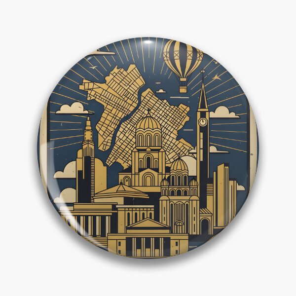 Item preview, Kropyvnytskyi Ukraine Retro Vintage Travel Souvenir designed and sold by TravelersGems.