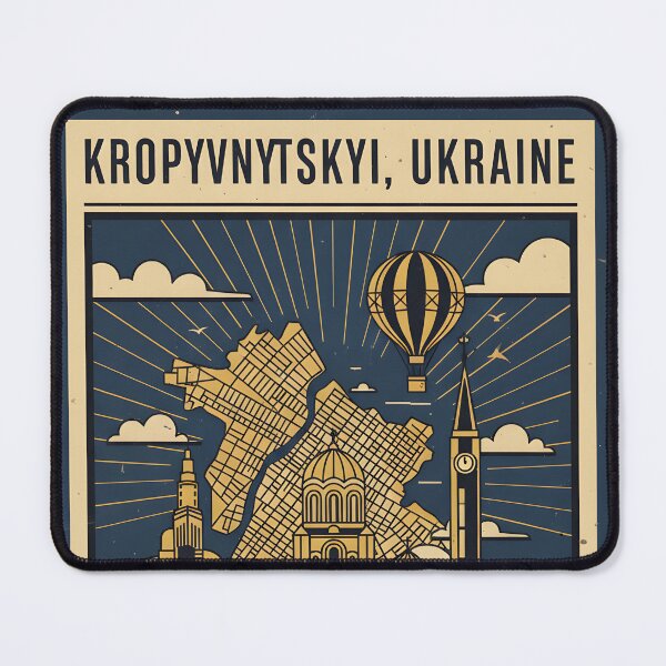 Item preview, Kropyvnytskyi Ukraine Retro Vintage Travel Souvenir designed and sold by TravelersGems.