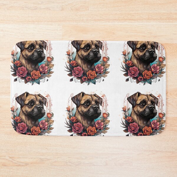 Item preview, Neo-traditional Border Terrier designed and sold by MendaciousMina.