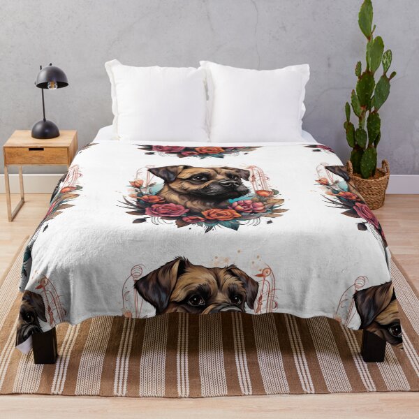 Item preview, Neo-traditional Border Terrier designed and sold by MendaciousMina.