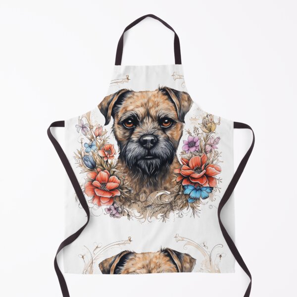 Item preview, Neo-traditional Border Terrier designed and sold by MendaciousMina.