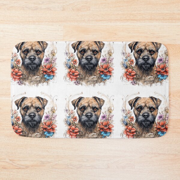 Item preview, Neo-traditional Border Terrier designed and sold by MendaciousMina.