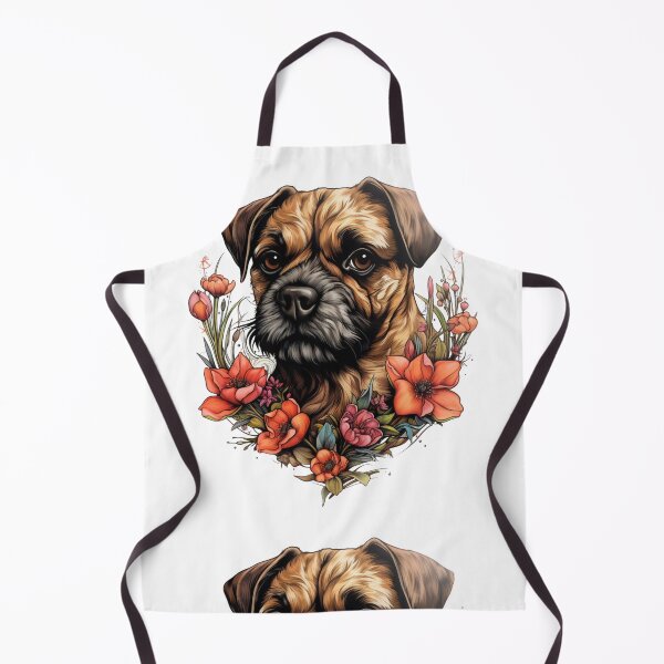Item preview, Neo-traditional Border Terrier designed and sold by MendaciousMina.