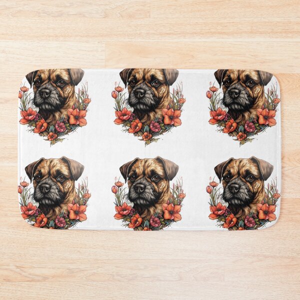 Item preview, Neo-traditional Border Terrier designed and sold by MendaciousMina.