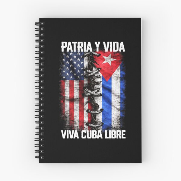 Item preview, Patria Y Vida Viva Cuba Libre Flag Design designed and sold by margamPagenberg.