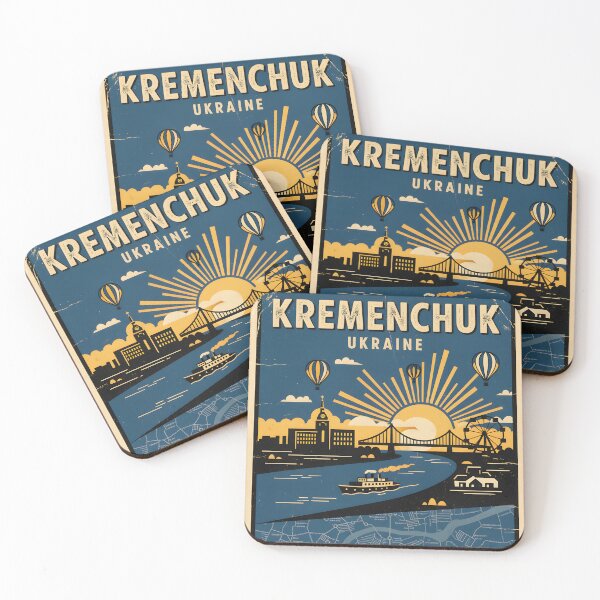 Item preview, Kremenchuk Ucrania Retro Vintage recuerdo de viaje designed and sold by TravelersGems.