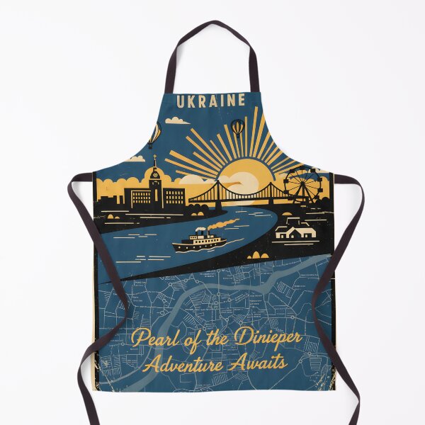 Item preview, Kremenchuk Ukraine Retro Vintage Travel Souvenir designed and sold by TravelersGems.