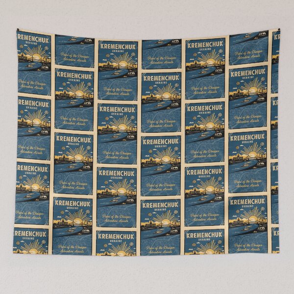 Item preview, Kremenchuk Ukraine Retro Vintage Travel Souvenir designed and sold by TravelersGems.