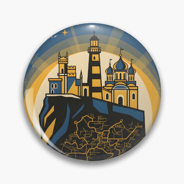 Item preview, Yalta Ukraine Retro Vintage Travel Souvenir designed and sold by TravelersGems.