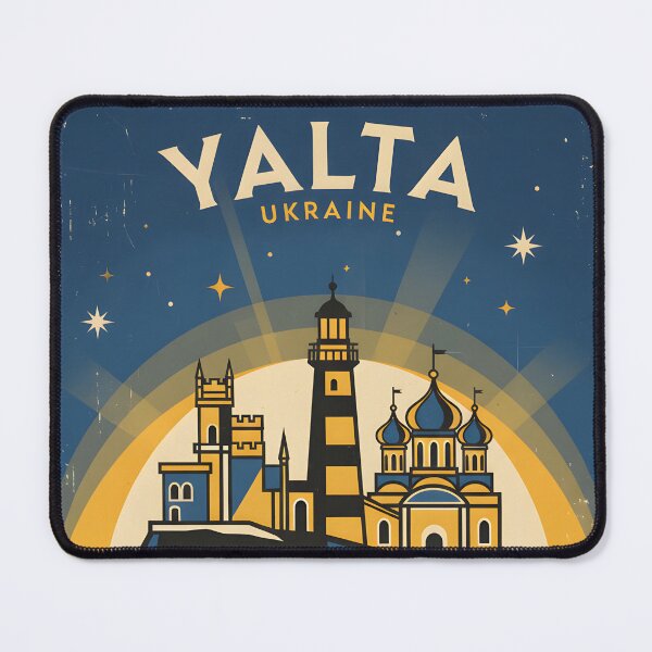 Item preview, Yalta Ukraine Retro Vintage Travel Souvenir designed and sold by TravelersGems.