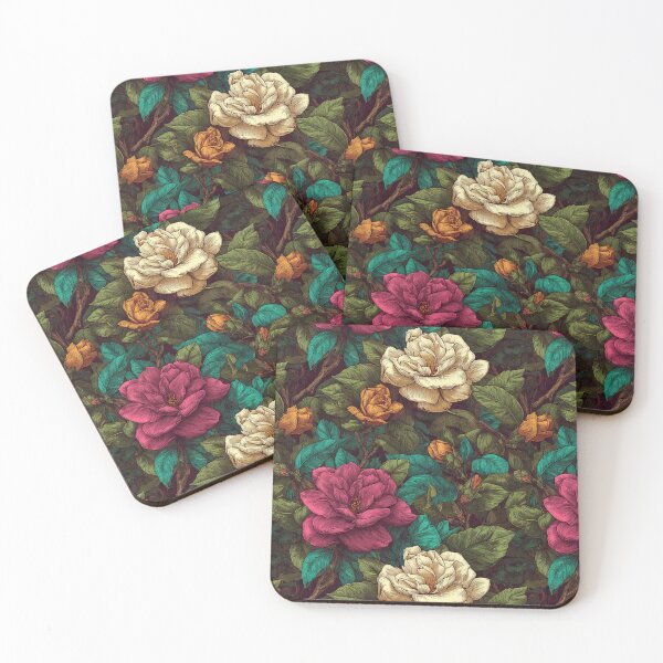 Item preview, Trendy Gardenias Print  - Flower Bouquet Pattern  - Best Gifts For Dad designed and sold by RoyalStarsPatts.