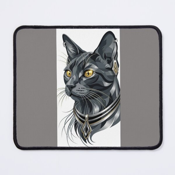 Item preview, Magic Guardian: Mystic Black Cat in Silver Armor designed and sold by HALYNA070824.