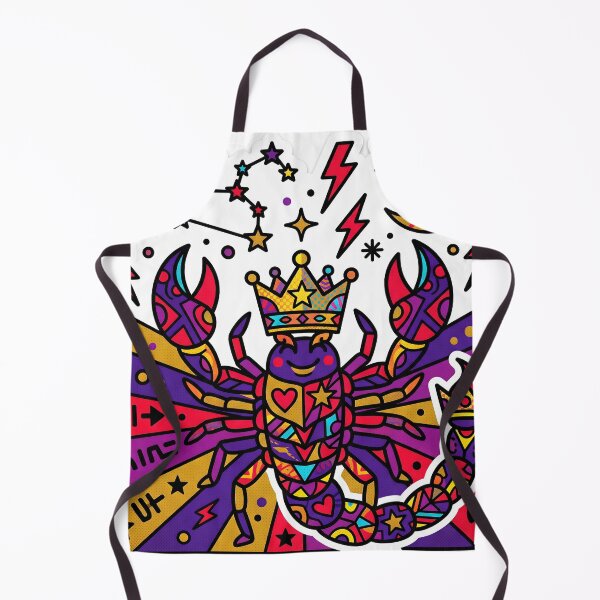 Item preview, Scorpio Pop Art Bold Zodiac Colorful Sticker designed and sold by Poppy Volt.