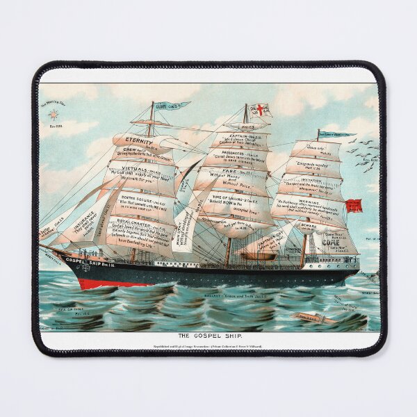 Item preview, The Gospel Ship designed and sold by Pictures With A Message.