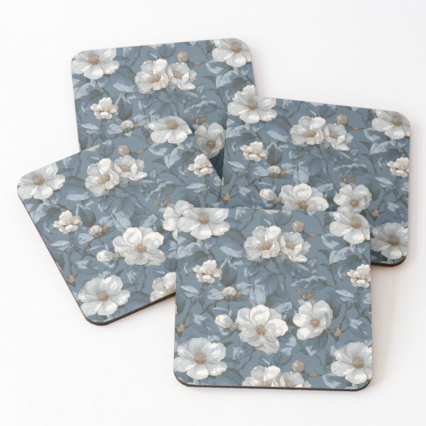 Item preview, Ornamental Gardenias Floral  - Flower Garden Pattern  - Birthday Gift For Wife designed and sold by RoyalStarsPatts.