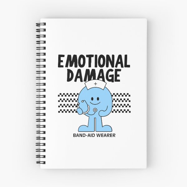 Item preview, Emotional damage band-aid wearer designed and sold by Peerless-Prime.