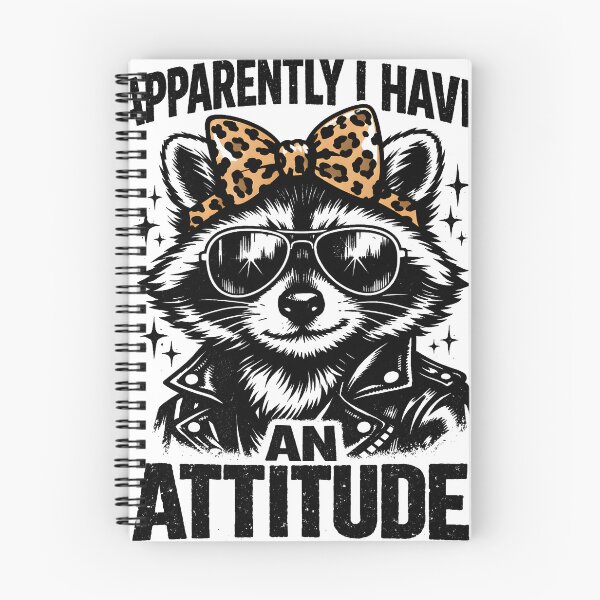 Item preview, Apparently I Have An Attitude Raccoon designed and sold by badisolam.