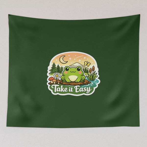 Item preview, Relaxing Frog designed and sold by The Master Shop.