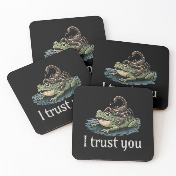 Item preview, Scorpion and Frog -  I Trust You  designed and sold by RonnyMilleo.