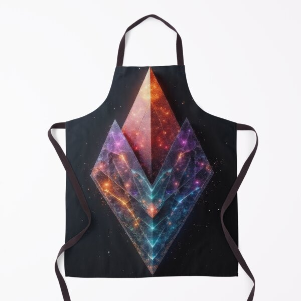 Item preview, Galactic Crystal: Geometric Forms in Space designed and sold by Mianku | Für das Leben.