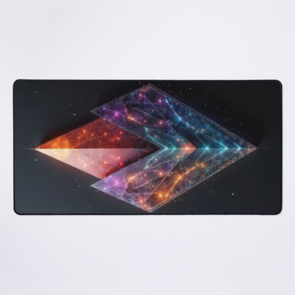 Item preview, Galactic Crystal: Geometric Forms in Space designed and sold by Mianku | Für das Leben.