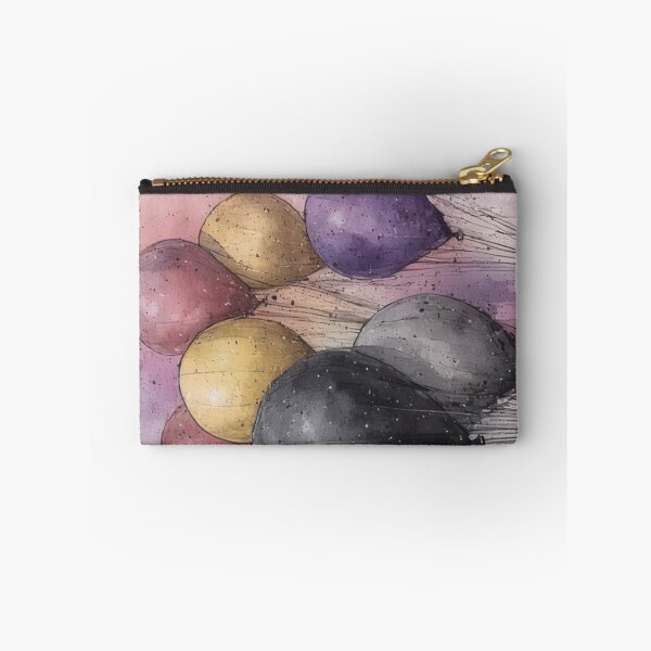Item preview, Floating balloons in a watercolor sky designed and sold by Mianku | Für das Leben.