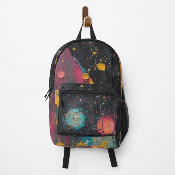 Item preview, Heart-shaped balloon in an abstract explosion of color designed and sold by Mianku | Für das Leben.
