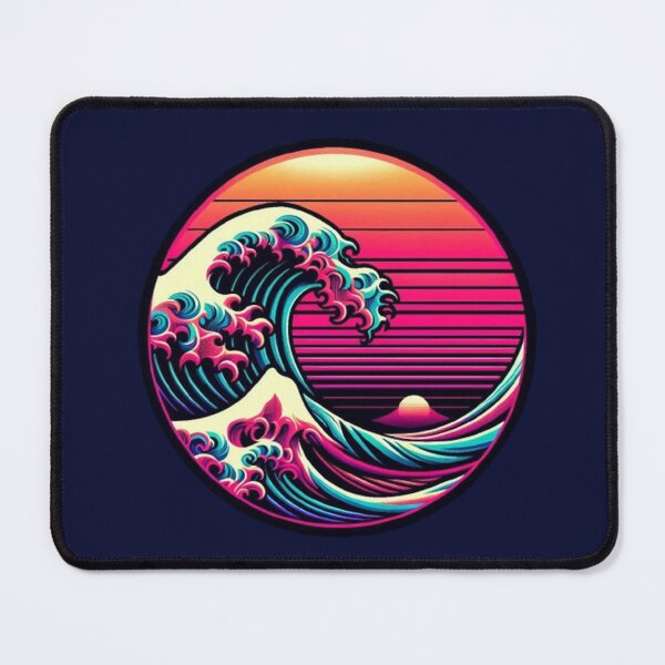 Item preview, Retro Wave – Japanese Art Fusion designed and sold by Dogandesighn.