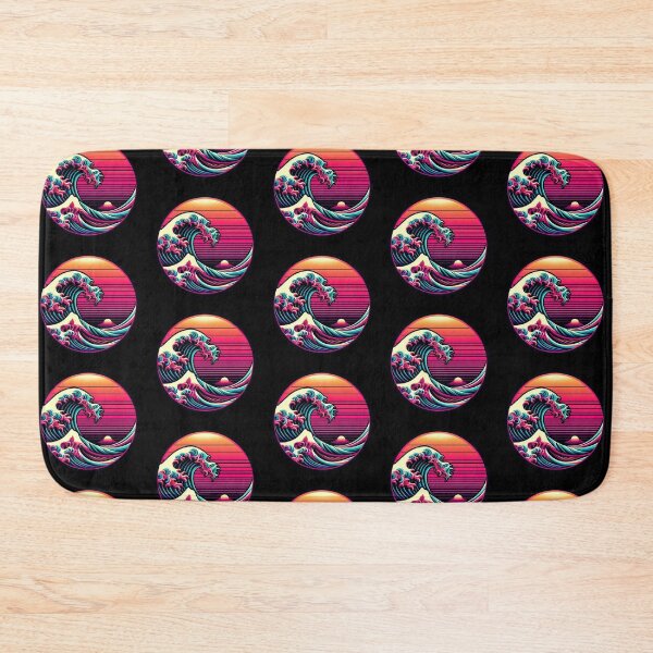 Item preview, Retro Wave – Japanese Art Fusion designed and sold by Dogandesighn.