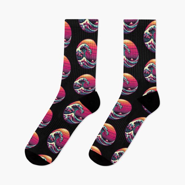Item preview, Retro Wave – Japanese Art Fusion designed and sold by Dogandesighn.