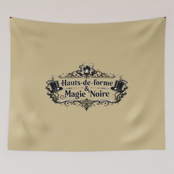 Item preview, Top Hats & Black Magic – Vintage Occult Belle Époque Design designed and sold by Beaurozier.