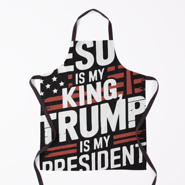 Item preview, Jesus is My King Trump is President designed and sold by Mavazi.