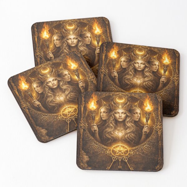 Item preview, Three faces, one eternal flame. designed and sold by MythicPortals.