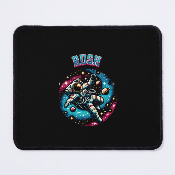 Item preview, Rush Astronaut Space Design Retro Cosmic Galaxy Art designed and sold by KhayalSaezo.