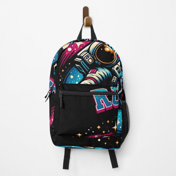 Item preview, Rush Astronaut Space Design Retro Cosmic Galaxy Art designed and sold by KhayalSaezo.