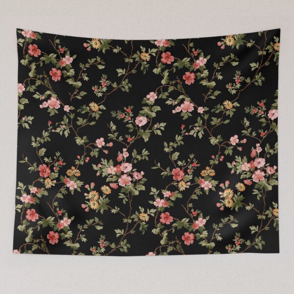 Item preview, Romantic vintage floral pattern designed and sold by OtterFactory.