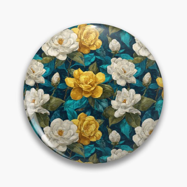 Item preview, Fresh Gardenias Flower  - Birthday Flower Pattern  - Birthday Gifts For Husband designed and sold by RoyalStarsPatts.