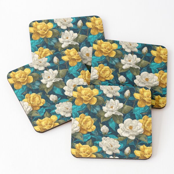 Item preview, Fresh Gardenias Flower  - Birthday Flower Pattern  - Birthday Gifts For Husband designed and sold by RoyalStarsPatts.