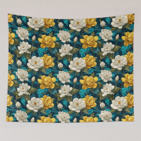 Item preview, Fresh Gardenias Flower  - Birthday Flower Pattern  - Birthday Gifts For Husband designed and sold by RoyalStarsPatts.