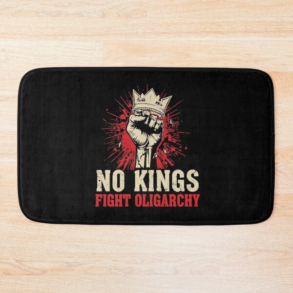 Item preview, No Kings Fight Oligarchy Protest Fist Vintage Graphic designed and sold by PROPera-design.