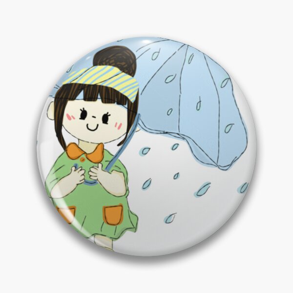 Item preview, Girl on the raining day  designed and sold by KonstantyWajs.