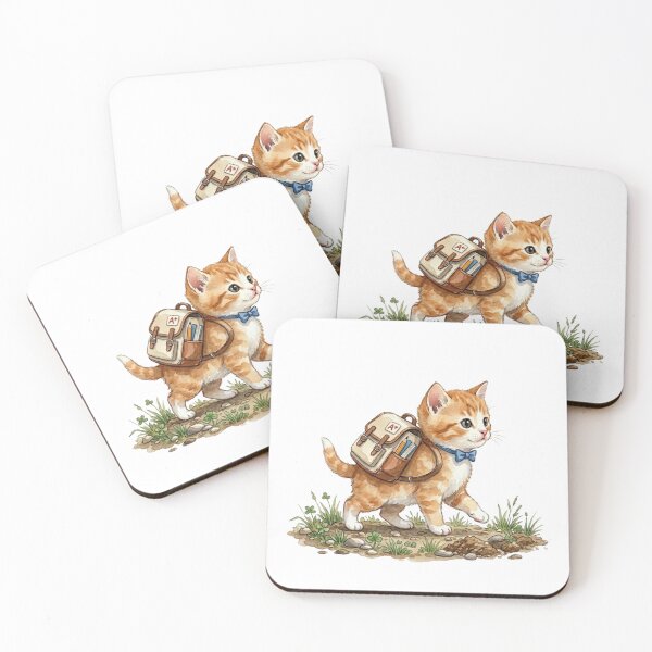 Item preview, Back to School Cat Back to School Cat designed and sold by Logic to Canvas.