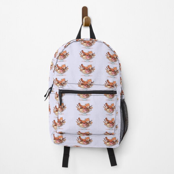 Item preview, Kawaii Red Panda Ice Cream Float - Cute Anime Sundae Adventure designed and sold by WalterAdd.