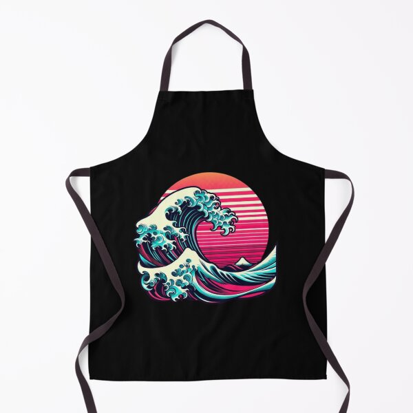 Item preview, Vibrant Ocean – Neon Horizon Design designed and sold by Dogandesighn.