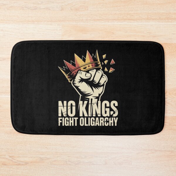 Item preview, No Kings Fight Oligarchy Cartoon Fist Graphic designed and sold by PROPera-design.