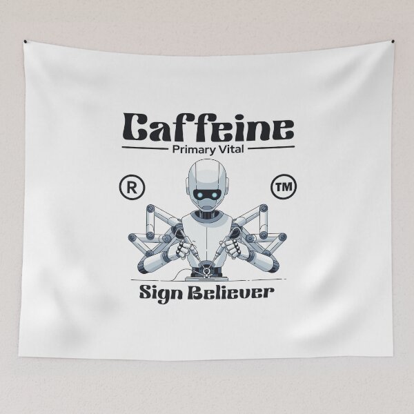 Item preview, Caffeine primary vital sign believer designed and sold by Peerless-Prime.
