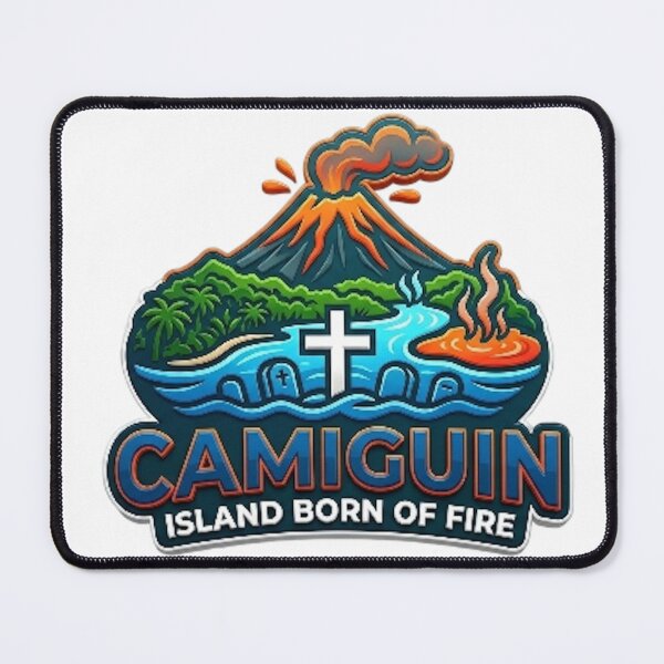 Item preview, CAMIGUIN, ISLAND BORN OF FIRE designed and sold by likbatonboot.