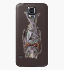 Funda/vinilo para Samsung Galaxy Murciélago colgando del hombro.