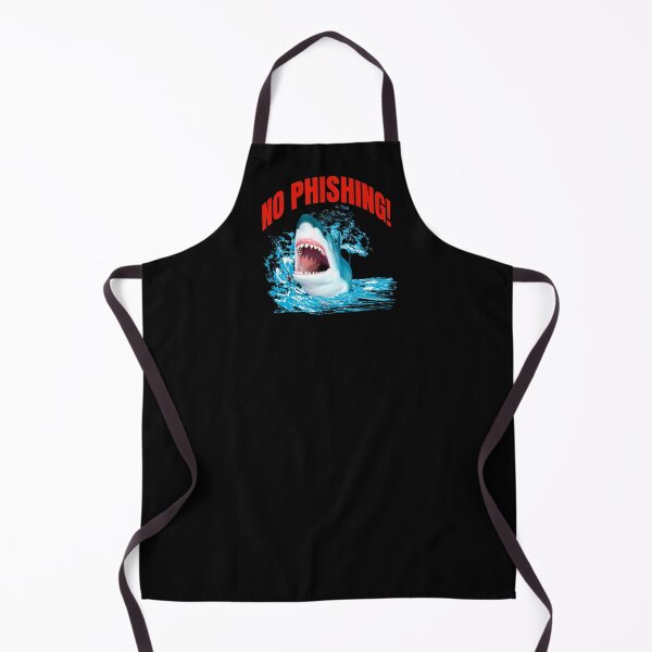 Item preview, No Phishing Shark Cyber Security Funny designed and sold by Vac1.